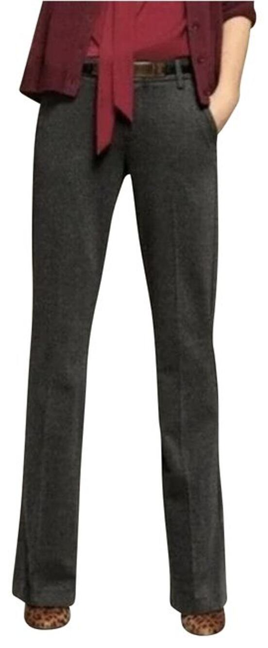 Cabi Womens Size 4 Pants Promotion Trouser Dress Charcoal Gray Ponte Twill 3574R